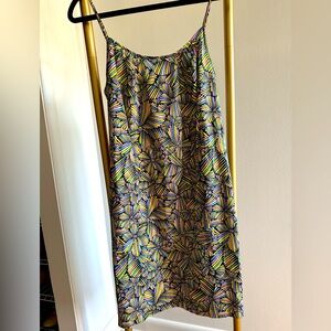 Cotton geometric summer dress